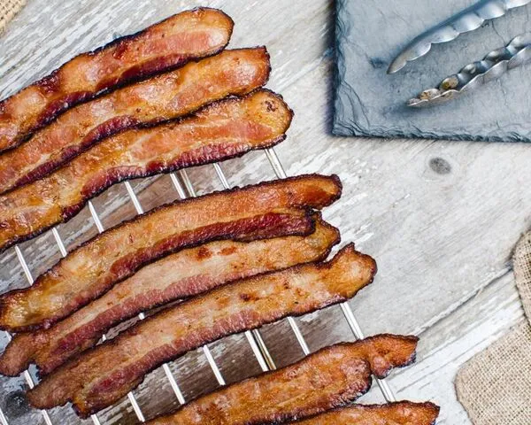 Uncured cob smoked bacon-9 lbs