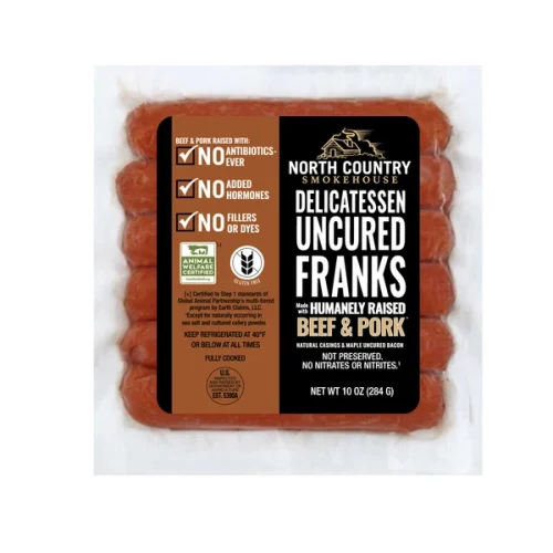 Beef & Pork Uncured Delicatessen Franks