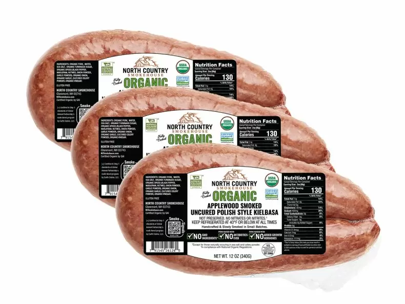 Organic Old Fashioned Kielbasa - 2.25 Lb. - Image 2