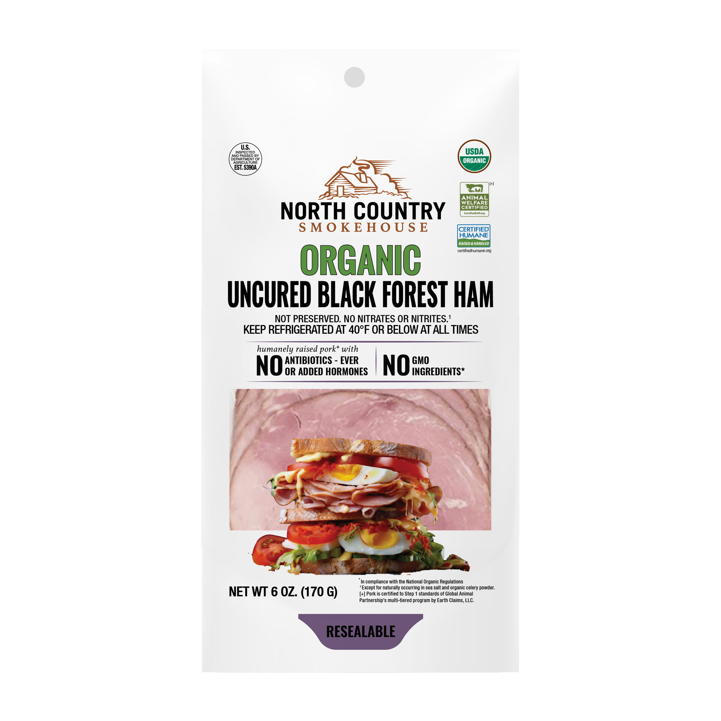 Organic Black Forest Uncured Ham